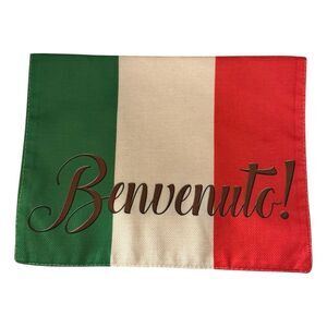 Canvas Italian Garden Flag